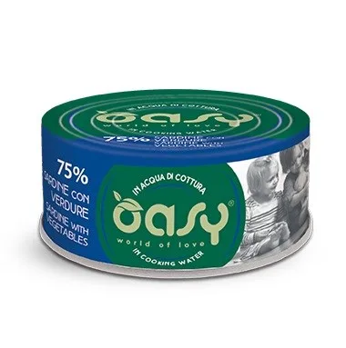 OASY More Love Sardine With Vegetables - Wet Cat Food - 70g