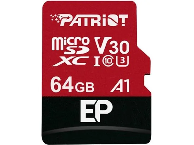 Patriot Memory PEF64GEP31MCX memory card 64 GB MicroSDXC Class 10