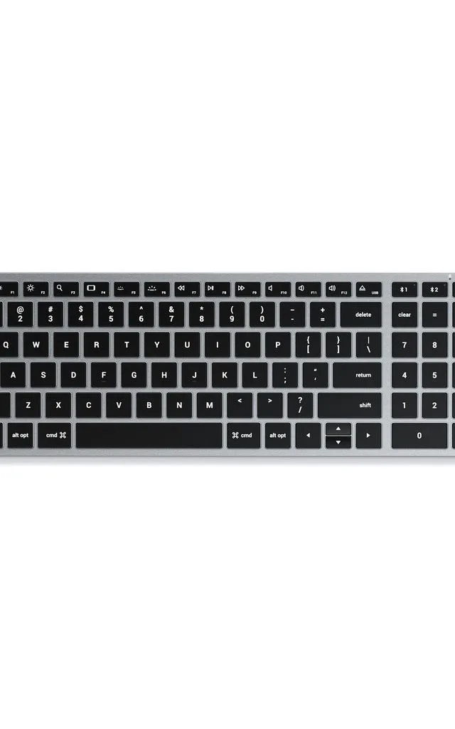 Satechi ST-BTSX2M keyboard Home Bluetooth QWERTY English Grey