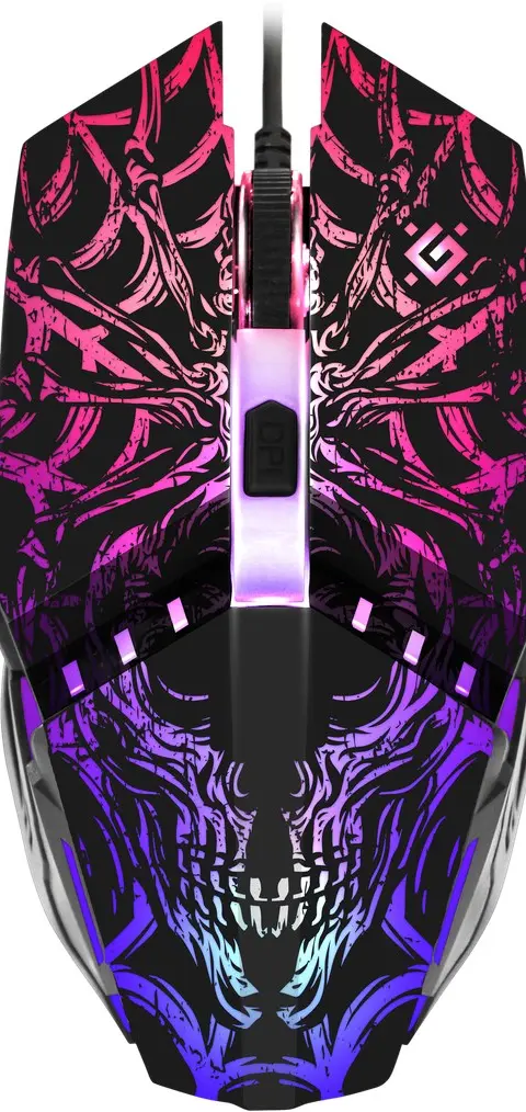 Defender GM-670L mouse Gaming Ambidextrous Optical 2400 DPI