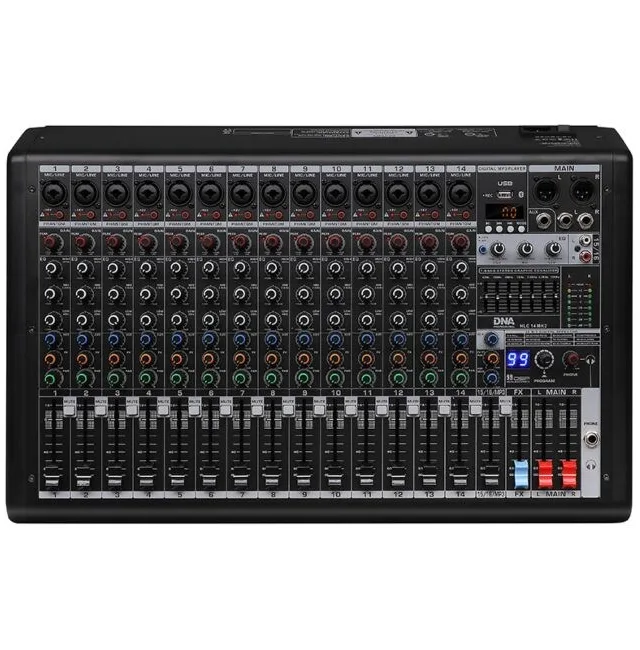 DNA HLC 14 MK2 Analog Sound Mixer 14 Channels