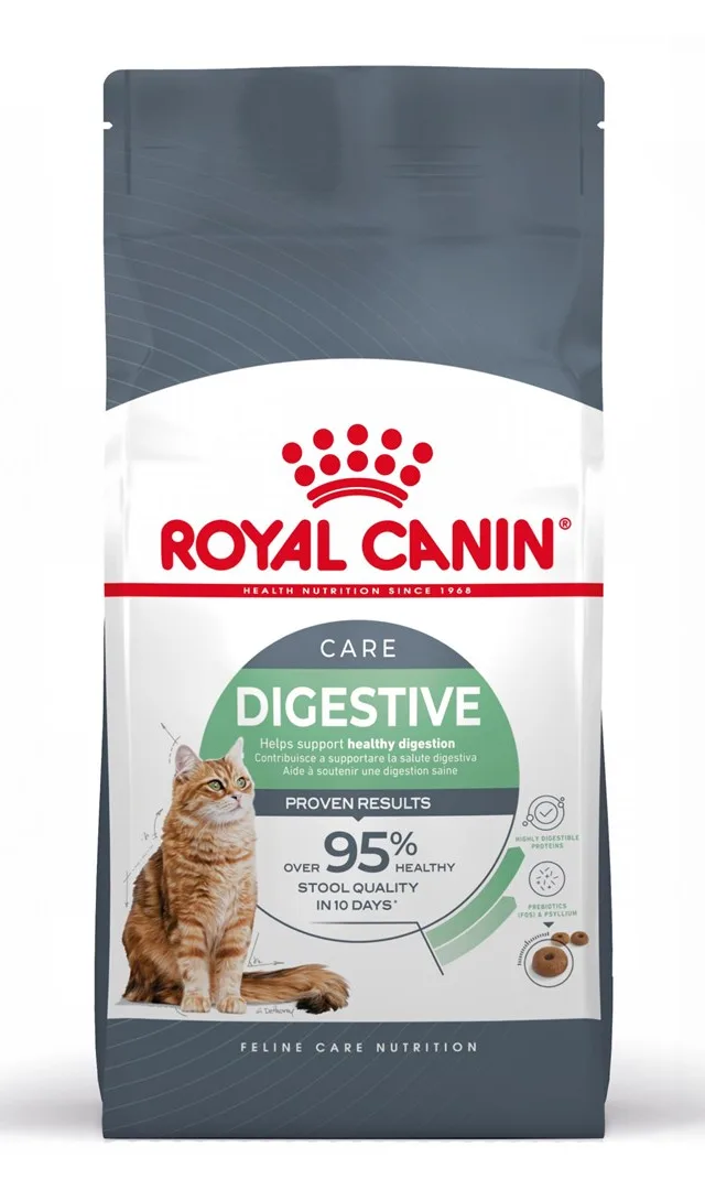Royal Canin Digestive Care Dry Cat Food Fish Poultry Rice Vegetable 4 Kg