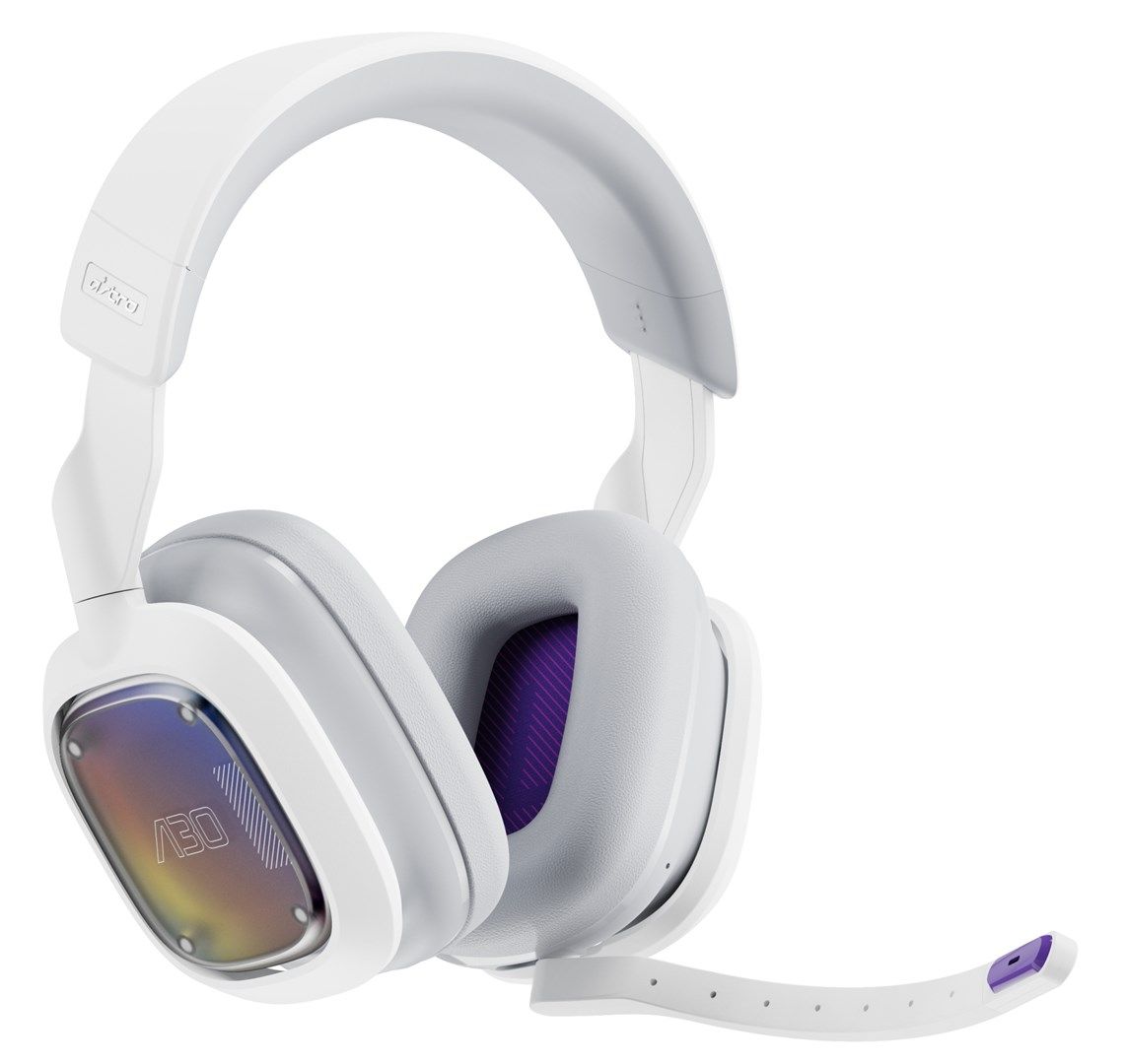 Logitech A30 - WHITE/PURPLE - EMEA