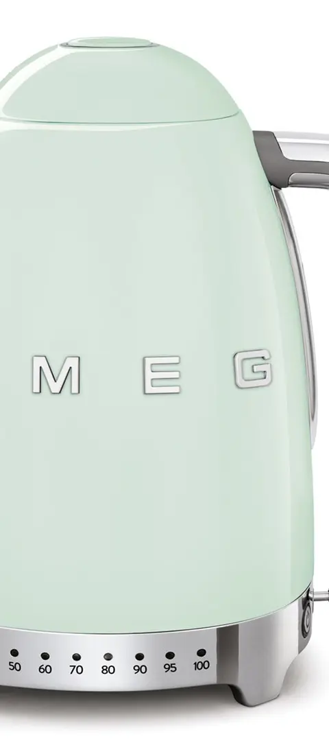 SMEG Wasserkocher 50s Style KLF04PGEU, PastellgrüN