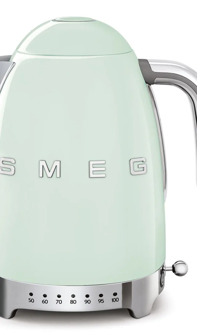 SMEG Wasserkocher 50s Style KLF04PGEU, PastellgrüN