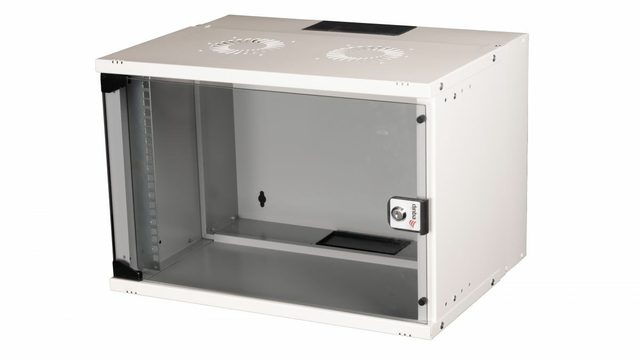 Equip 19" WandgehäUse GlastüR ECO 540x400mm 7U Grey