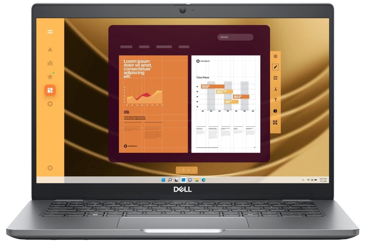 Laptop Dell Latitude L13-53500027832SA Ultra 5 125U/13.3 FHD TouchScreen/16GB/SSD 256GB/BT/X360/Win 11 Pro Titan Gray
