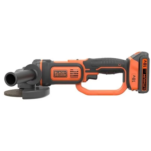Black Decker Akku-Winkelschl. 125mm. 18V.O Akk U.LG BCG720N