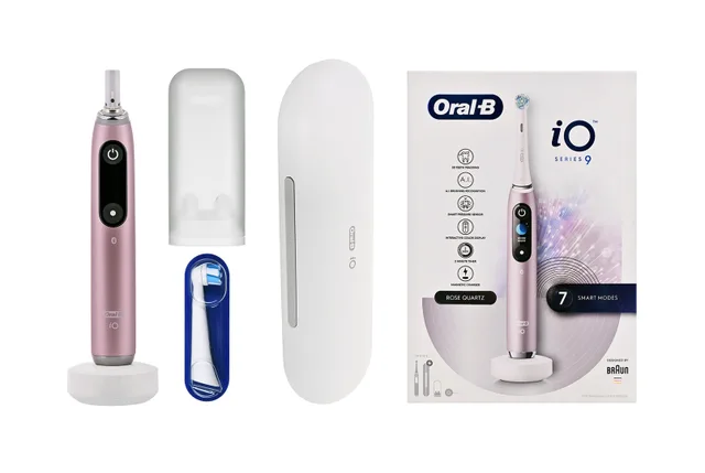 Braun IO Series 9 Rose Quartz Electric Toothbrush