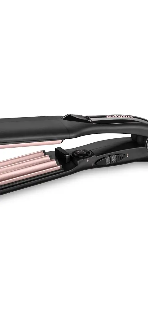 BaByliss The Crimper Texturizing Iron Warm Black Pink 70.9 (1.8 M)