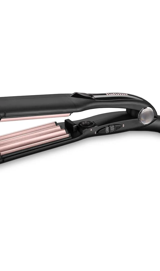 BaByliss The Crimper Texturizing Iron Warm Black Pink 70.9 (1.8 M)