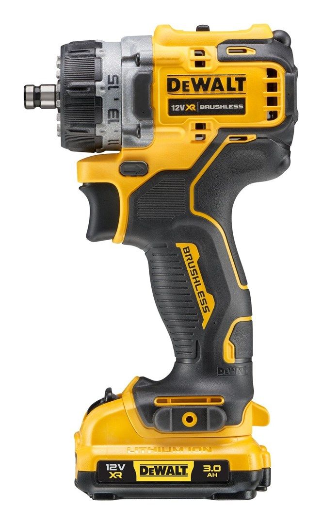 DEWALT Akku-Bohrschrauber. 4 KöPfe. 12 Volt