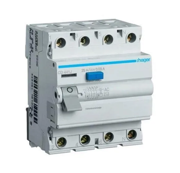 RELAY CURR LEAK 4P 25 A 30 MA CD426J
