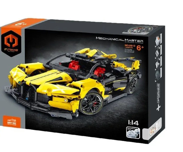Car IM.MASTER model 1:14 yellow 1103el