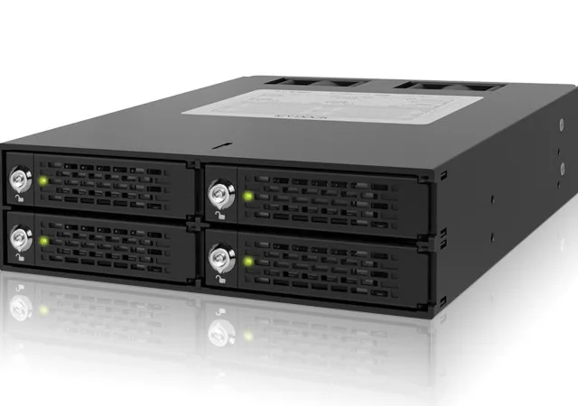 Icy Dock MB994SK-1B drive bay panel Black