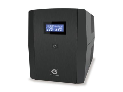 CONCEPTRONIC USV 2200VA/1320W/2xSchuko/3xIEC/HID USB/AVR Sw
