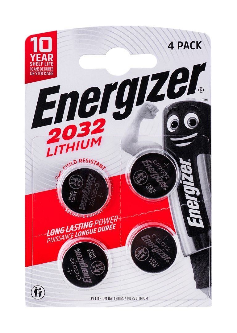 ENERGIZER BATTERY SPECIALIZED CR2032 4 Pieces 3V ECO