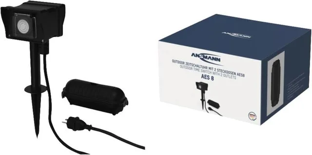 Mechaniczny programator czasowy ANSMANN AES8