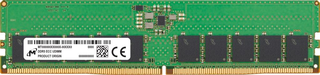 Micron MTC10C1084S1EC48BA1R memory module 16 GB 1 x 16 GB DDR5 288-pin DIMM ECC