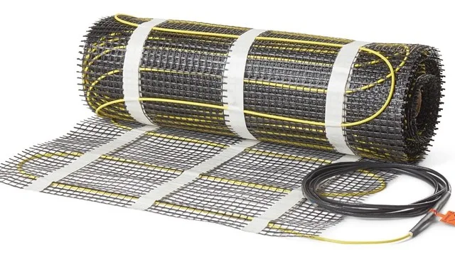 HEATING MAT 150W/M2 4.0M2