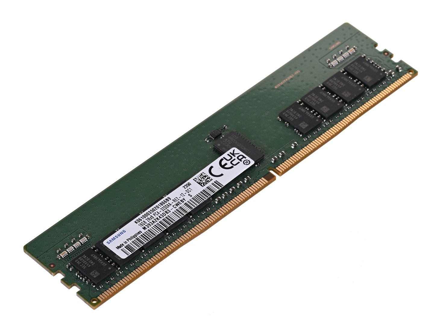 Samsung M393A2K43DB3-CWE memory module 16 GB 1 x 16 GB DDR4 288-pin DIMM ECC