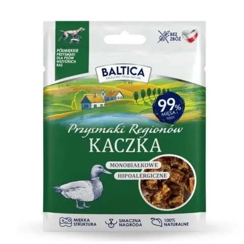 BALTICA Przysmaki RegionóW Monoprotein Duck - Dog Treat - 30g
