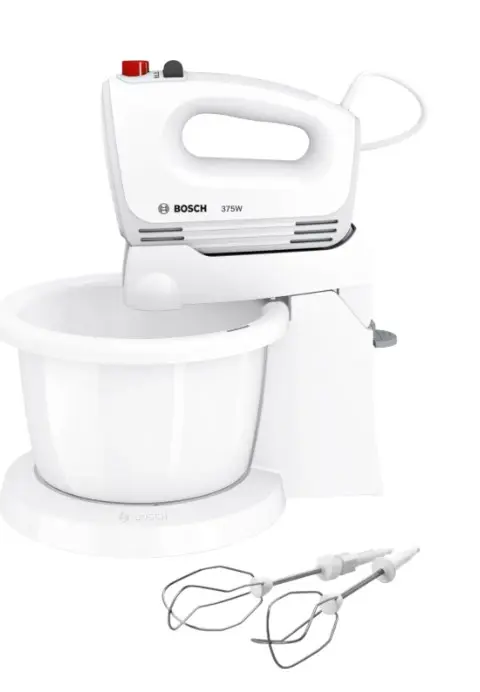 Bosch MQWPL2000 Hand Mixer (White 375W)