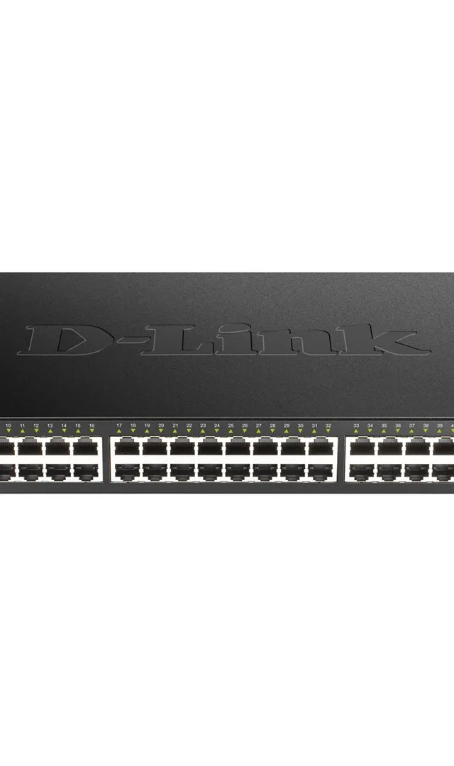D-Link 48-port Gigabit Smart Managed Switch with 4 x 10G SFP+