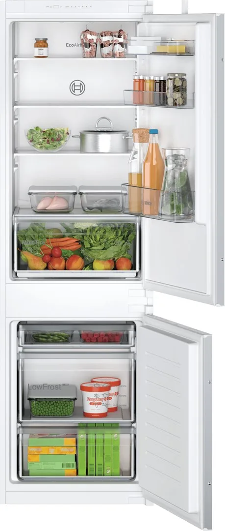 Bosch Serie 2 KIV86NSE0 Fridge-Freezer Built-In 267 L E White