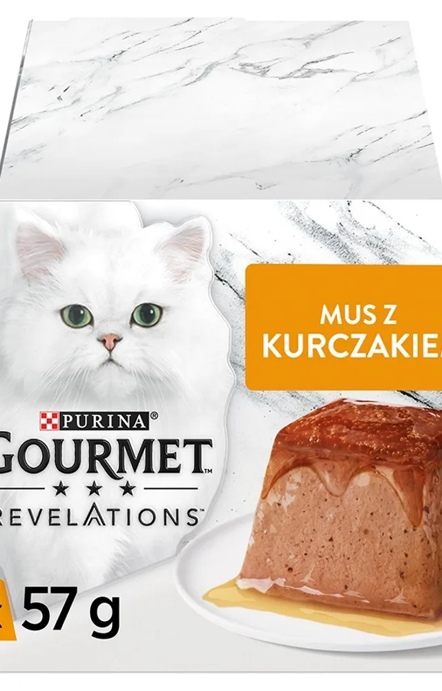PURINA Gourmet Revelations Mousse With Chicken In Sauce - Wet Cat Food - 2x57g