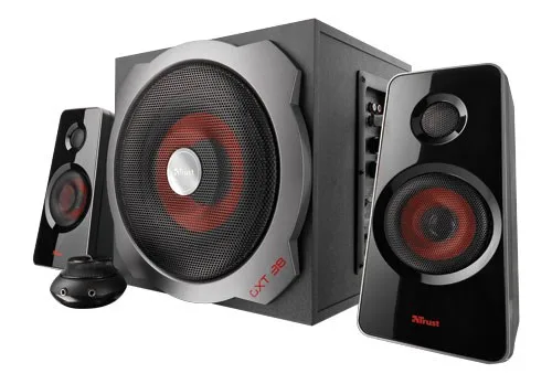 Trust GXT 38 2.1 speaker set 60 W Universal Black 2.1 channels 15 W