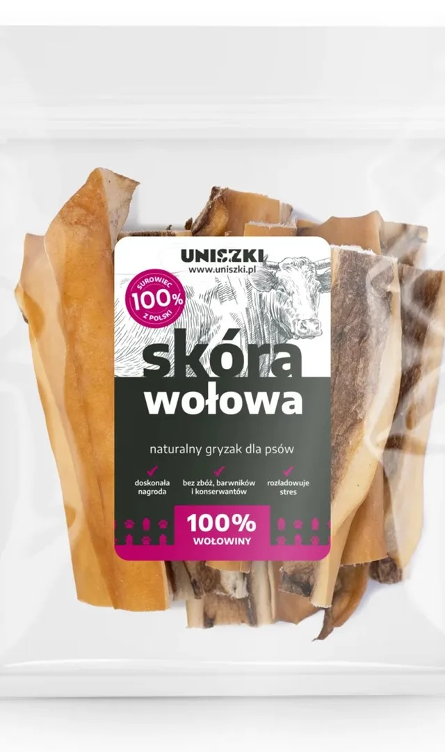 UNISZKI Beef Skin - Dog Treat - 100 G