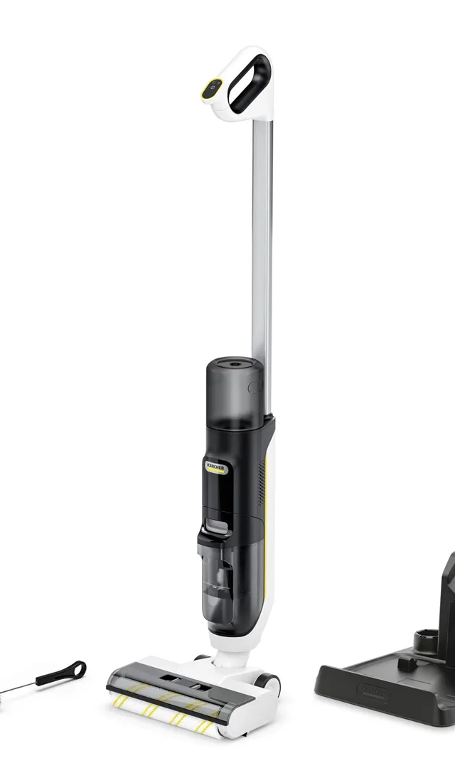KäRcher FCV 3 Vloerreiniger 2-In-1 Stick Vacuum Battery Dry Wet HEPA Bagless 160 W White