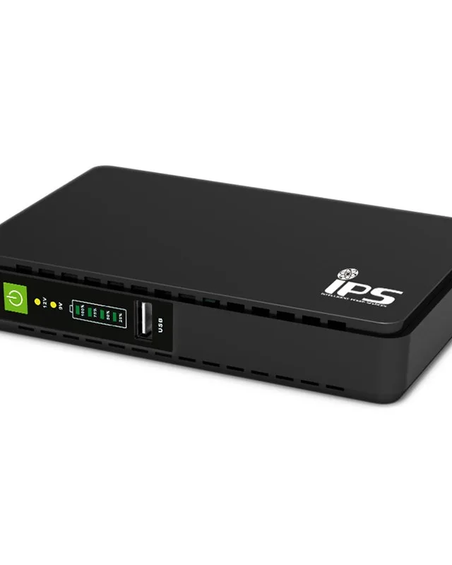 IPS RouterUPS-30-PoE power adapter/inverter Indoor 30 W Black