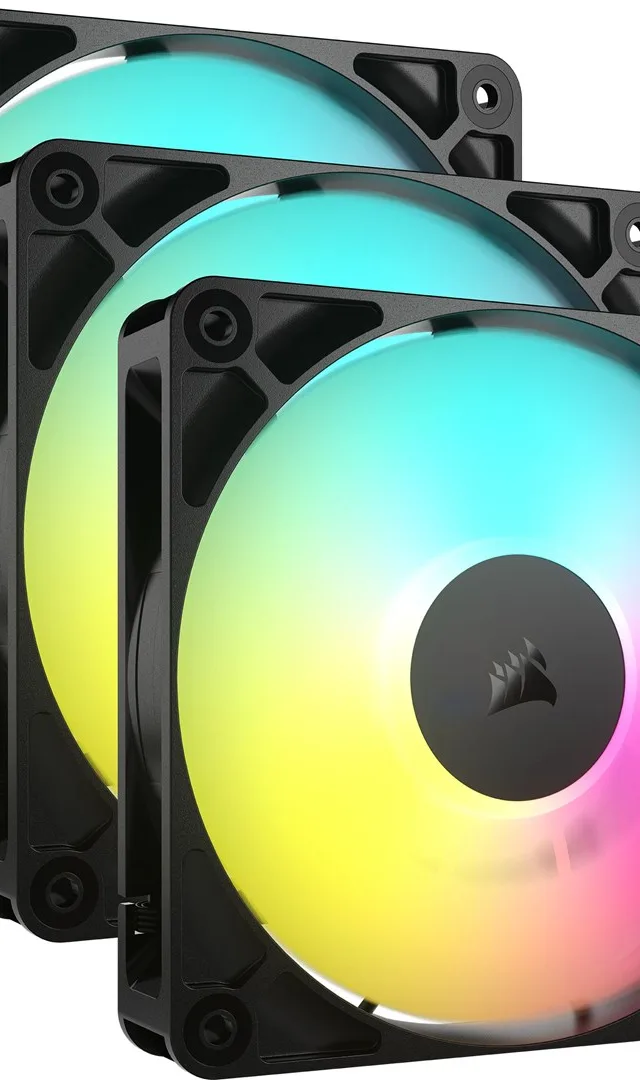 Corsair RS ARGB PWM Fan 3-Pack 120mm Black
