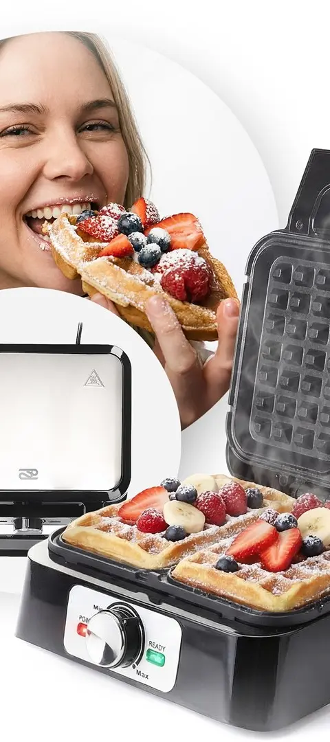 PROMIS Waffle Maker For 2 Waffles