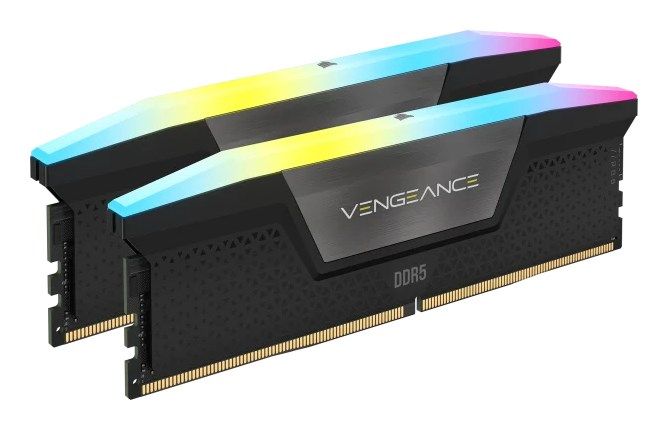 GB Corsair DIMM 6000 (2x 32 GB) Dual-Kit (Schwarz, CMH64GX5M2D6000C40, INTEL XMP) 64