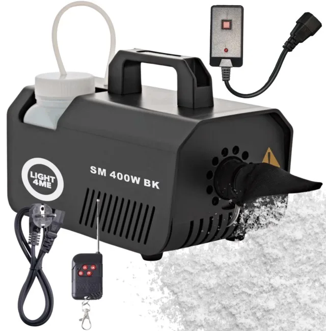 LIGHT4ME SM 400W BK generator wytwornica śniegu cz