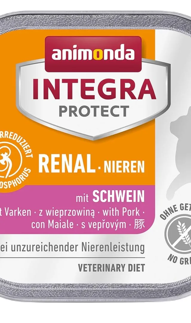 ANIMONDA Integra Protect Renal Pork - Wet Cat Food - 100g