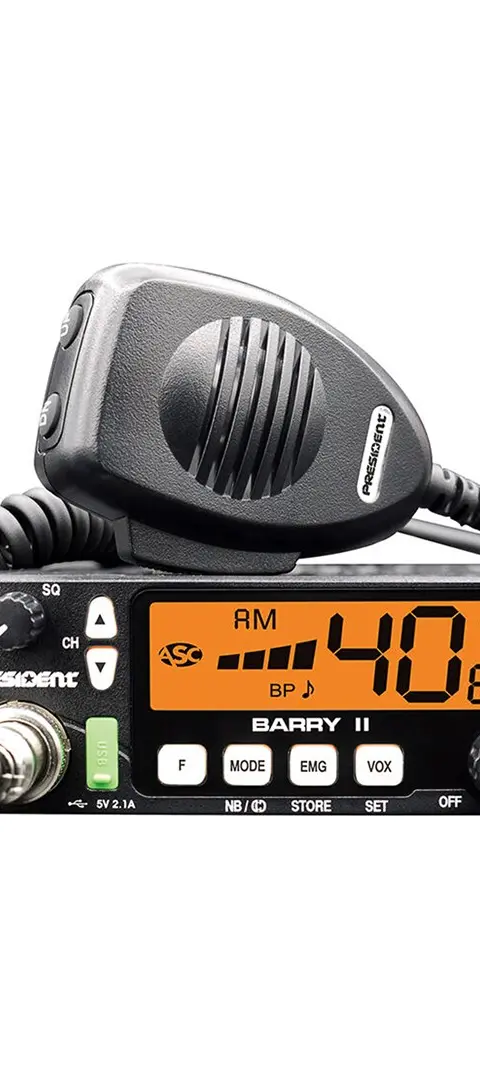 CB Radio PRESIDENT Barry II (4W 12/24V Squelch