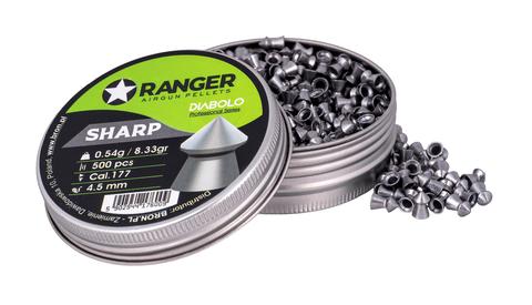 Mm RANGER Diabolo Professional Sharp Point 500 Pellets 4.5