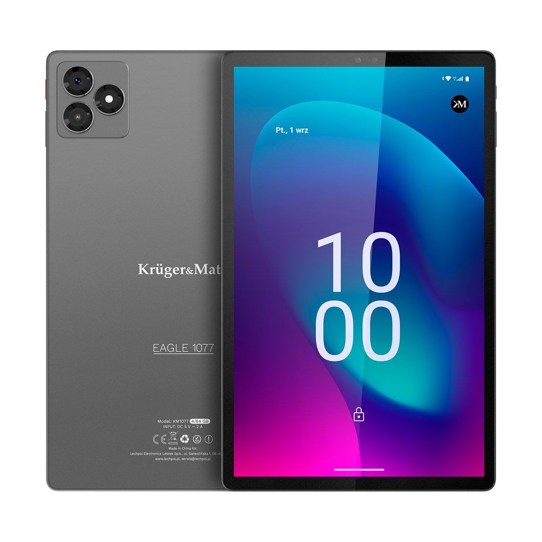 KrüGer Matz KM1077S Tablet 6 GB RAM 128 GB Octa-Core (10.1 ) Wi-Fi 5 (802.11ac) Android 15