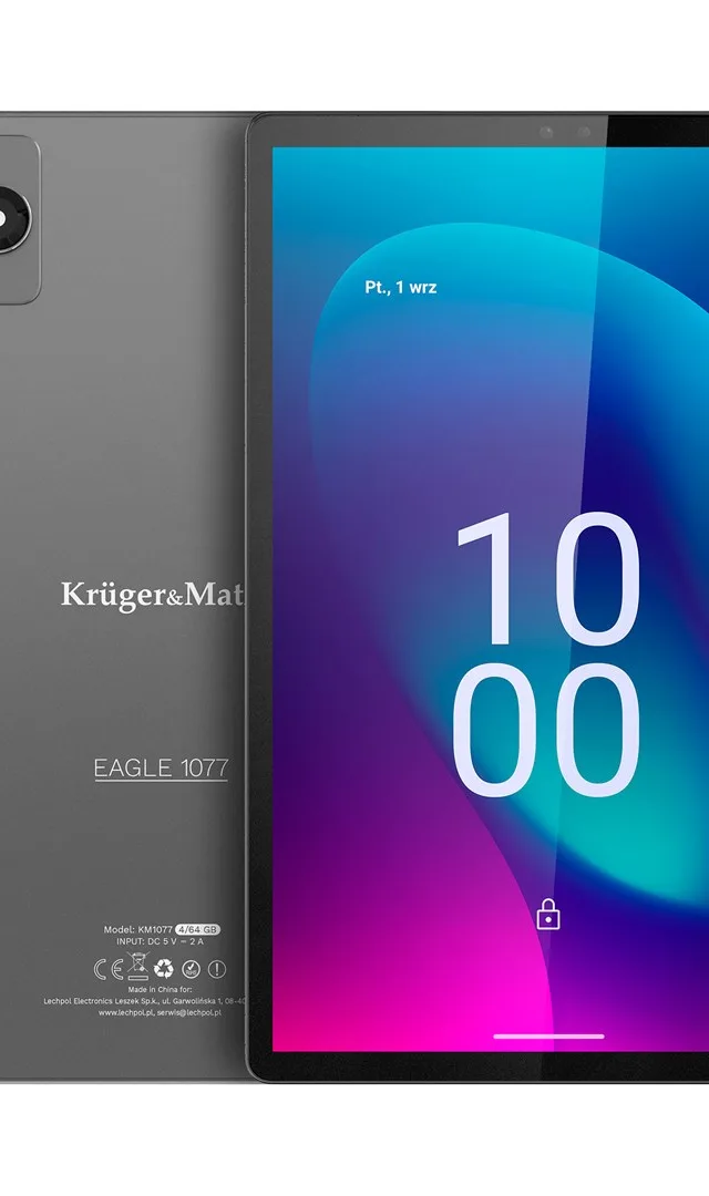 KrüGer Matz KM1077S Tablet 6 GB RAM 128 GB Octa-Core (10.1 ) Wi-Fi 5 (802.11ac) Android 15