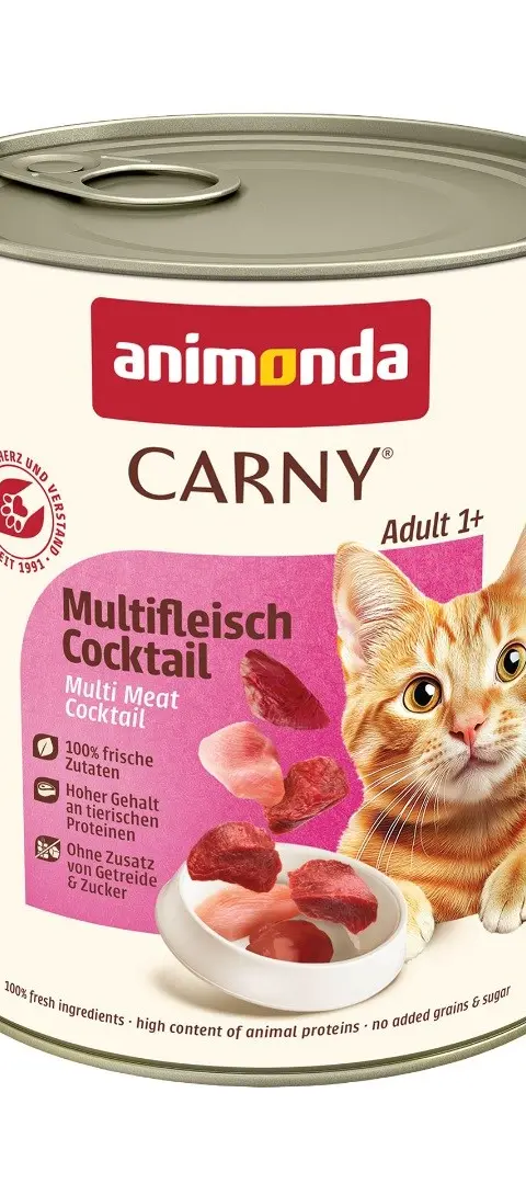 ANIMONDA Carny Meat Cocktail - Wet Cat Food - 800g