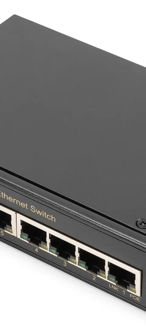 8 port Gigabit Ethernet network switch, industrial, unmanaged