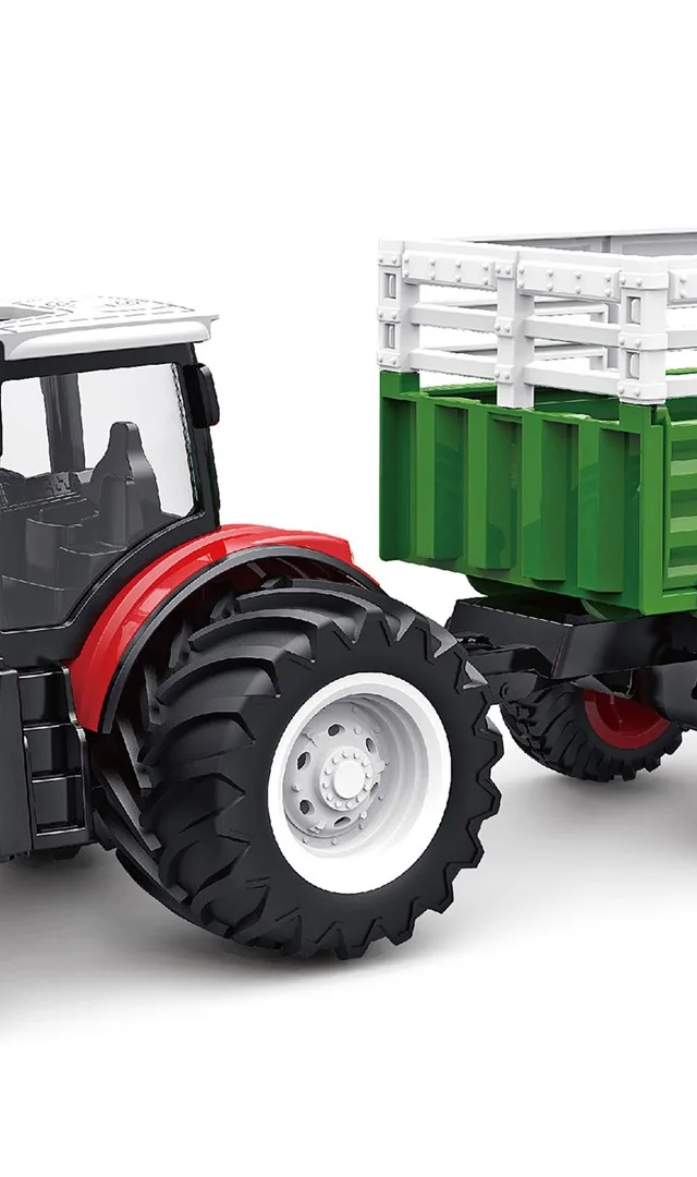 Amewi RC Traktor Mit Viehtransporter LiIon 500mAh Weiß/6