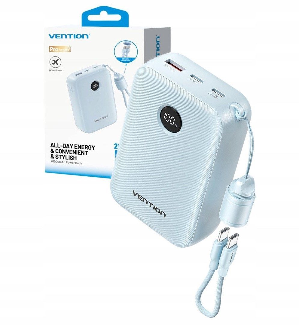 Vention FKBL0-C power bank 20000 mAh Blue