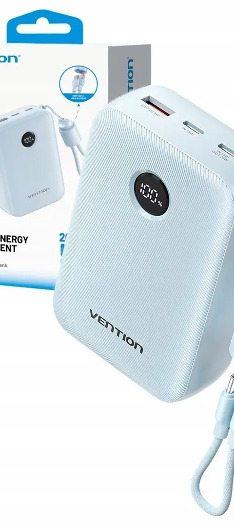 Vention FKBL0-C power bank 20000 mAh Blue