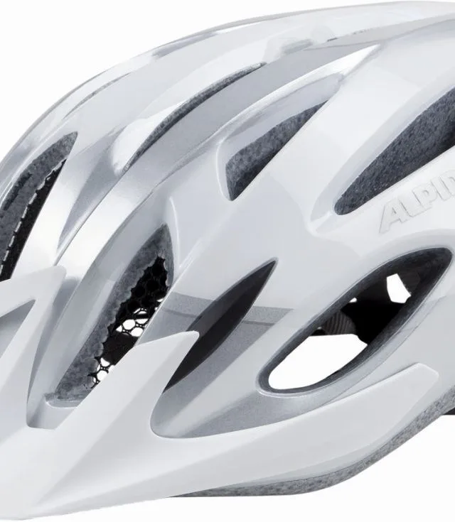 Bike Helmet Alpina MTB17 White Silver 54-58