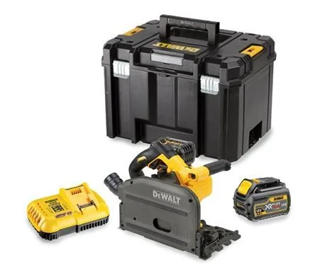 DEWALT DCS520T2 Portable Circular Saw 54V 2x XR FLEXVOLT 6Ah TSTAK Black Yellow